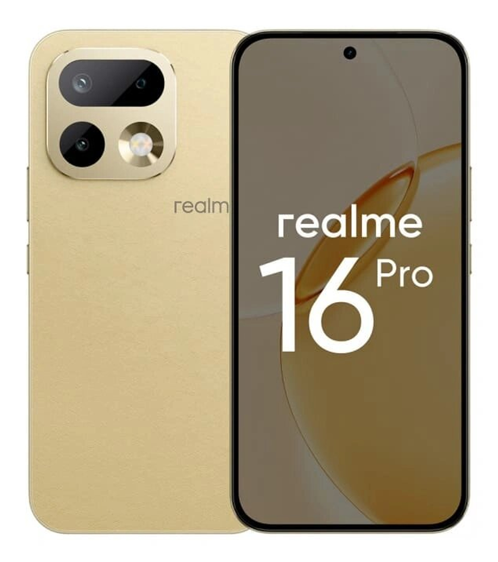 Смартфон Realme 16 Pro 5G 8/256Гб Бежевый (RMX5120)