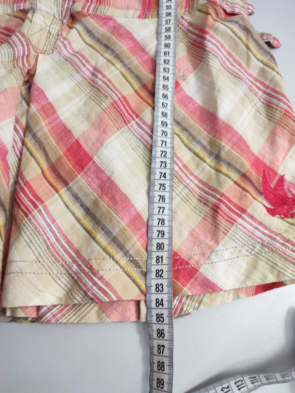 Платье в клетку 42/44 размер