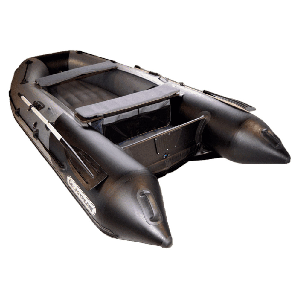 Лодка ПВХ GOLFSTREAM Патриот MP 350 + 2х-тактный лодочный мотор NISSAN MARINE NM 9.8 B S