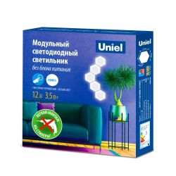ULE-H77-3.5W-4000K-12V WHITE Cветильник светодиодный модульный. Сенсорный. Белый свет4000К. 100Лм. TM Uniel
