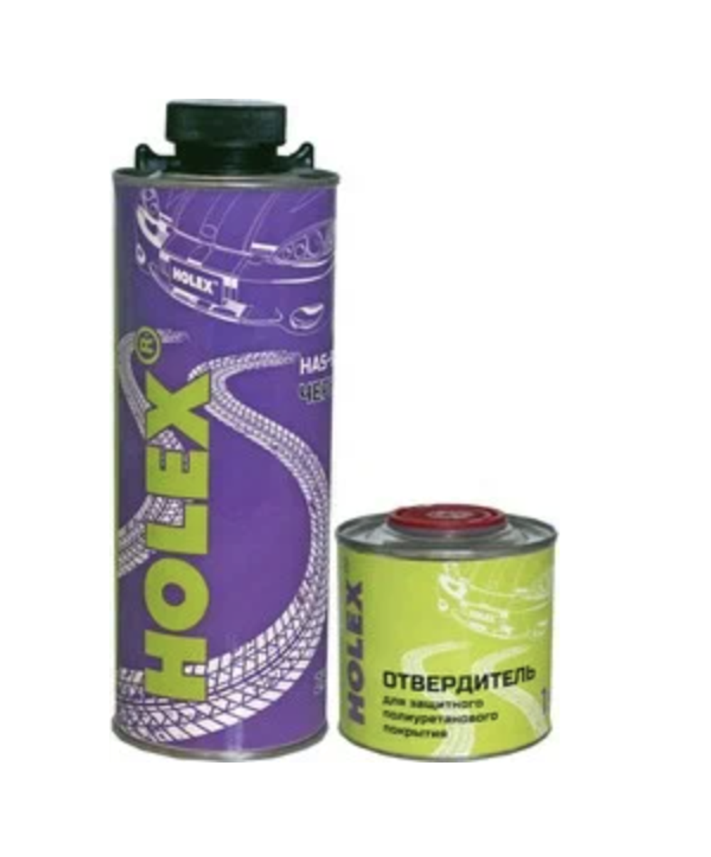 HOLEX Защитное покрытие высокой прочности 2К 4+1 ПЭТ (800г+190г) Колеруемое