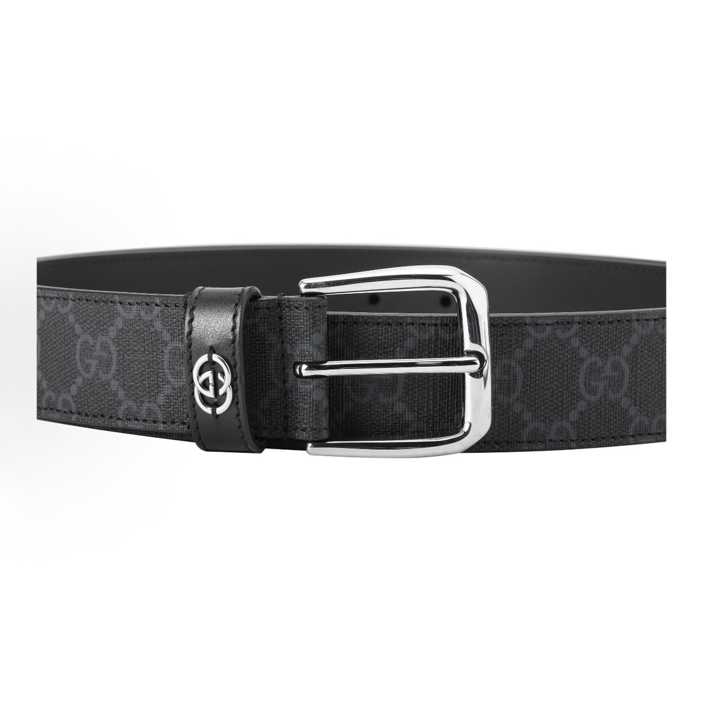 Ремень Gucci GG Supreme Monogram Leather Belt