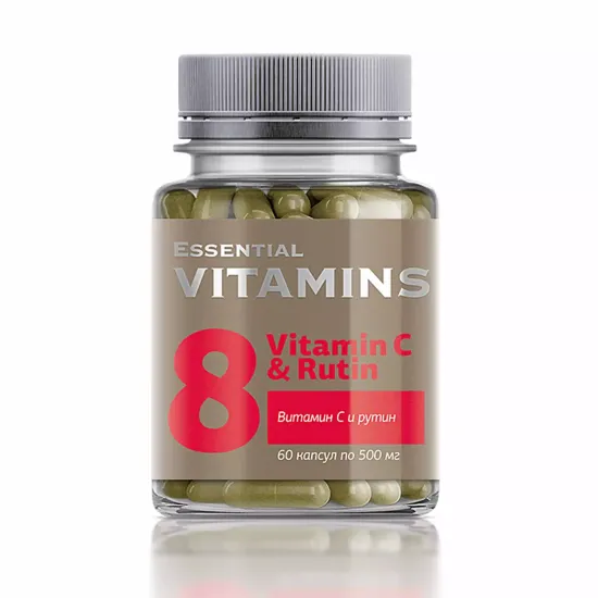 Витамин С и рутин Essential Vitamins