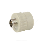 Муфта PP-R комбинированная серая Дн 20х3/4" НР VALFEX 10130120Г