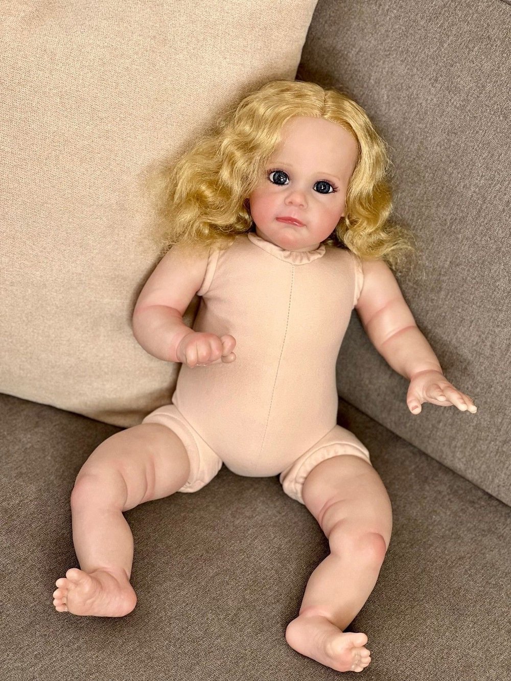 Кукла Реборн мягконабивная 60см в пакете (FA-030A1)