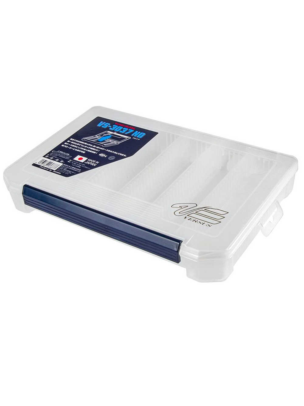 Коробка рыболовная Meiho Versus VS-3037ND Clear 275х187х43