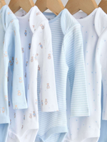 Боди с длинным рукавом для малышей Next H63-247, 5 шт., Голубой