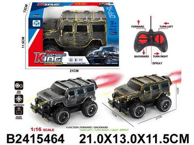 Джип на РУ, коробка 666-14