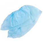 Бахилы из спанбонда низкие КОМПЛЕКТ 50 штук (25 пар), 42 г/м2 ГЕКСА, голубые