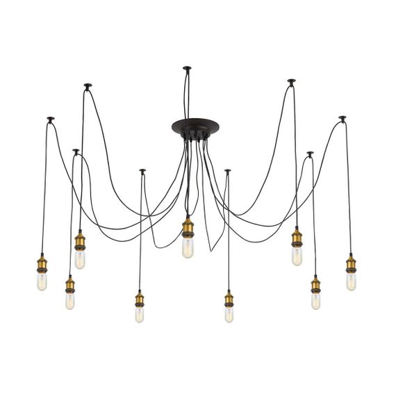 Подвесная люстра Citilux Эдисон CL451091