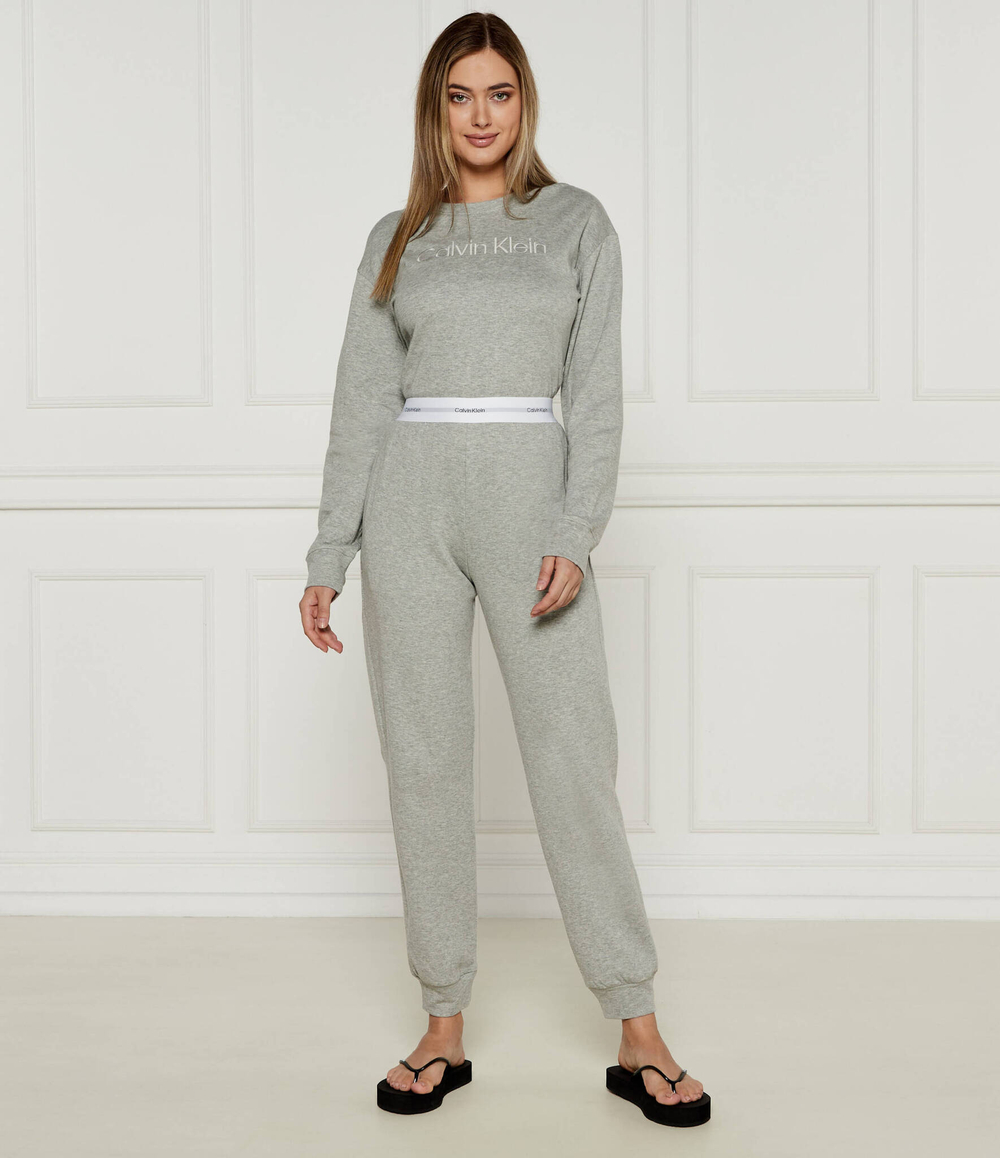 Джогеры Calvin Klein Underwear - пепельный(000QS7271E)