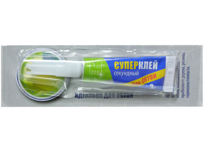 Супер клей 3г секундный для обуви тм ADM