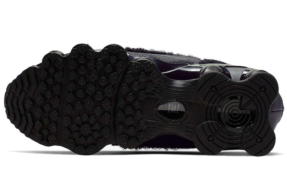 Cdg X Nike Shox Tl Triple Black Hyper Sneakers