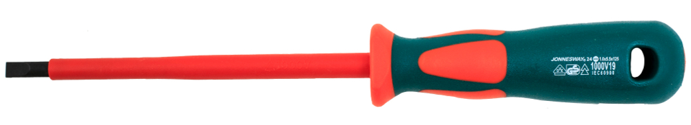 DV13S5125 Отвертка стержневая шлицевая диэлектрическая, SL5,5х125 мм