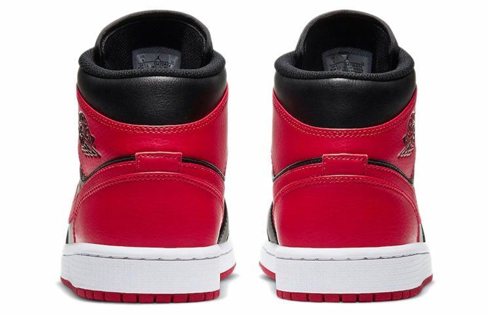 Кроссовки Jordan Air Jordan 1 Mid "Red And Black"