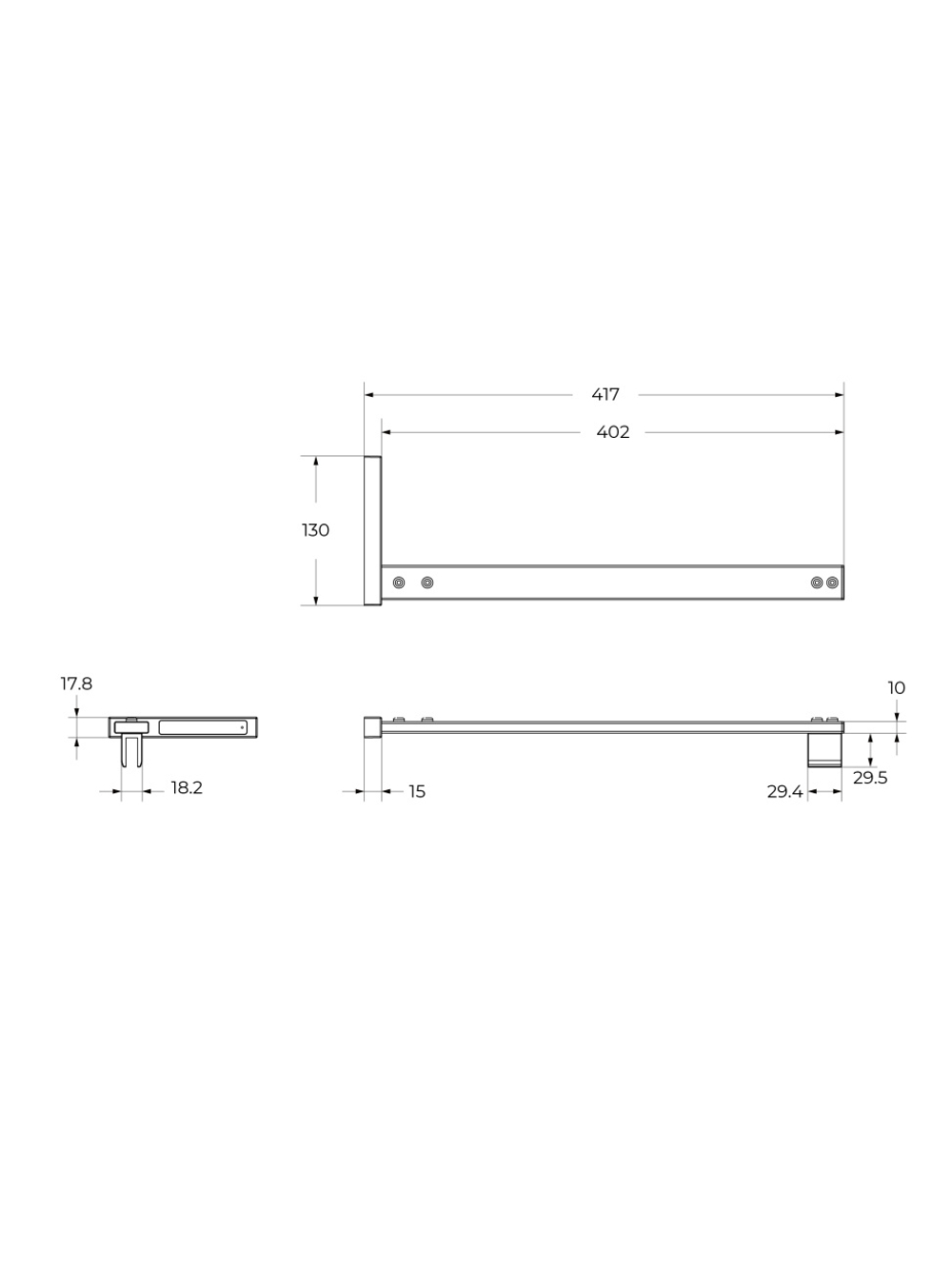 Душевая перегородка BelBagno UNO-L-1-TB-100-FL-Cr профиль хром, стекло рифленое FLUTTO