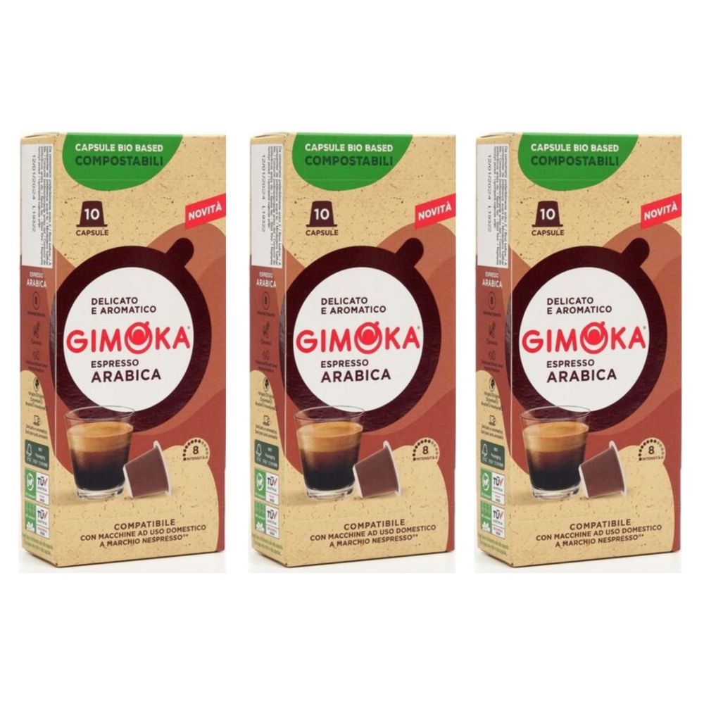 Кофе в капсулах Nespresso Gimoka Arabica, 10 капсул