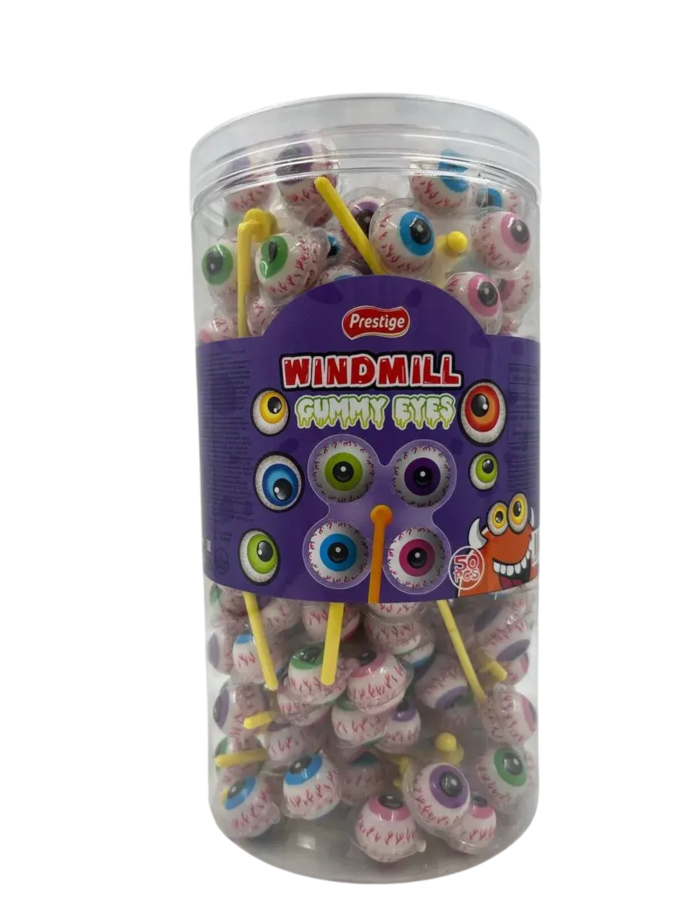 Жевательный мармелад в форме глаза , 50шт