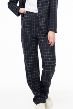 Брюки женские 4730з, клетка #406Ки024730з