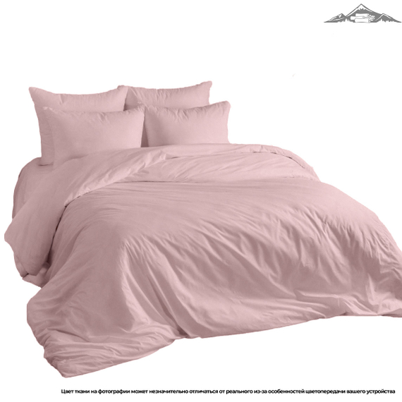 Поплин гладь. "Пудра" | ш.220 см | 115 г/м² | хлопок-100%