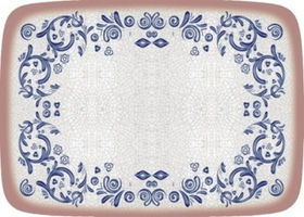 Блюдо прямоуг. 230*160 мм. Виенто, форма Мув Bonna