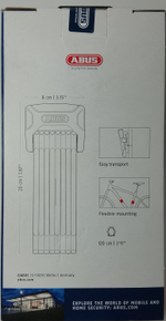 Замок ABUS 6000K/90 Черный SH BORDO Big