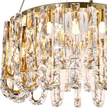 Люстра подвесная 16*G9 2195/05/16P бронза Umiko 2 Stilfort