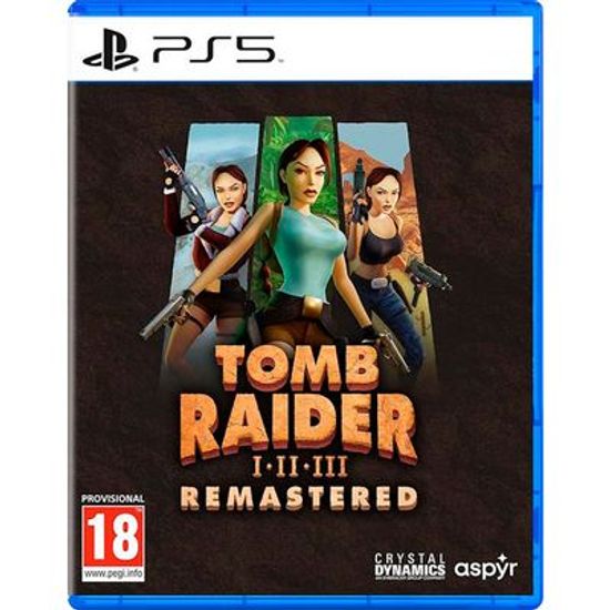 PS5 Tomb Raider 1-2-3 (I-II-III) Remastered (Б/У, Полностью на русском языке, PPSA-16902)