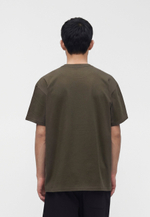 Carhartt WIP Базовая футболка - Хаки
