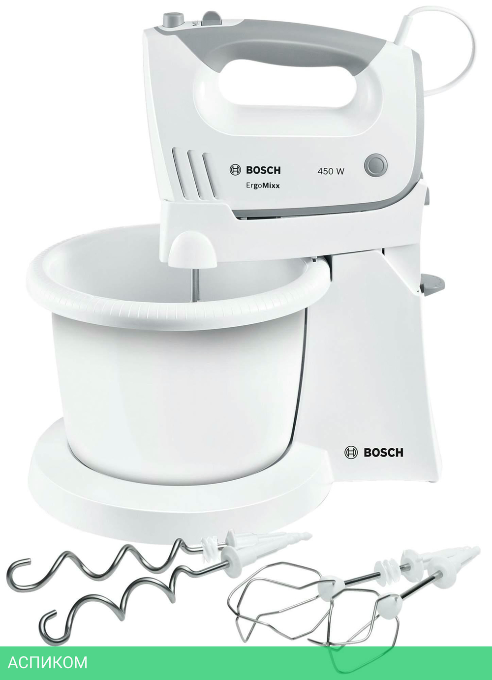 Миксер Bosch MFQ36460 белый