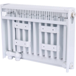 Радиатор панельный профильный ROMMER Ventil тип 11 - 300x400 мм (подключение нижнее, цвет белый)