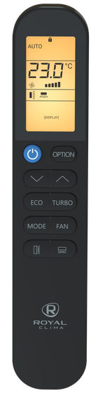 Пульт управления к сплит-системе ROYAL Clima ATTICA NERO RC-AN55HN
