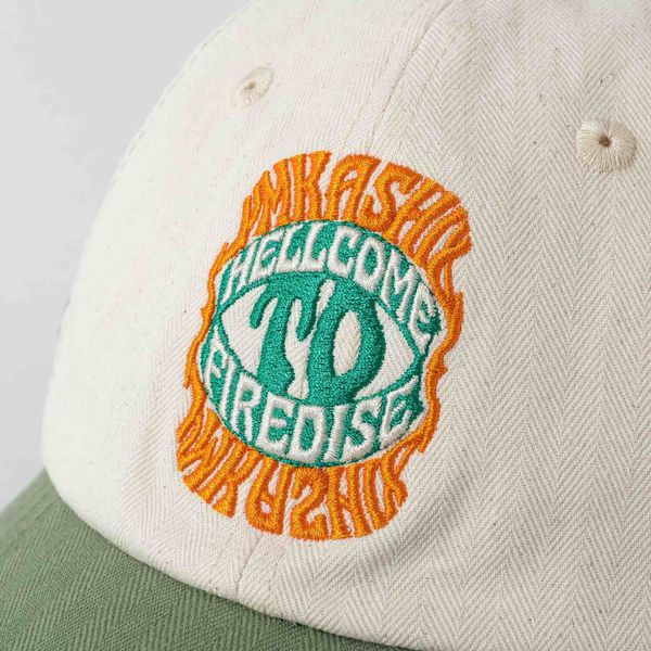 Кепка Acid HTF зеленая/бежевая - фото 6