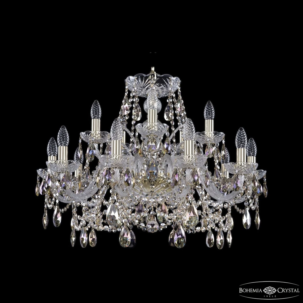 Подвесная люстра Bohemia Ivele 1411/10+5/240 G R801