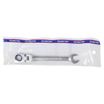 KING TONY (373016M) Ключ трещоточный комбинированный с шарниром 16 мм