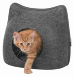 Лежак для собак и кошек Trixie Cat, размер 38x35x37см., антрацит