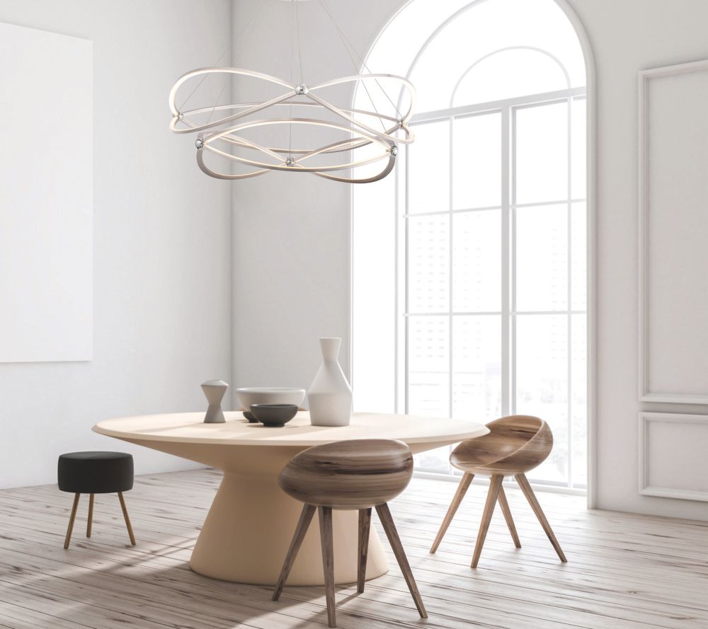 Подвесной светодиодный светильник Maytoni Weave MOD062PL-L103CH3K