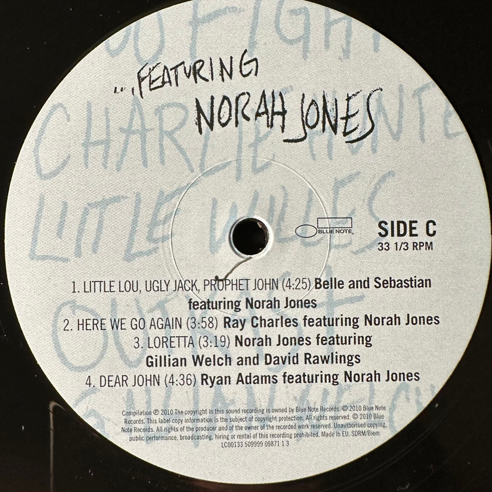 Norah Jones ‎– ...Featuring 2LP (Европа 2010г.)