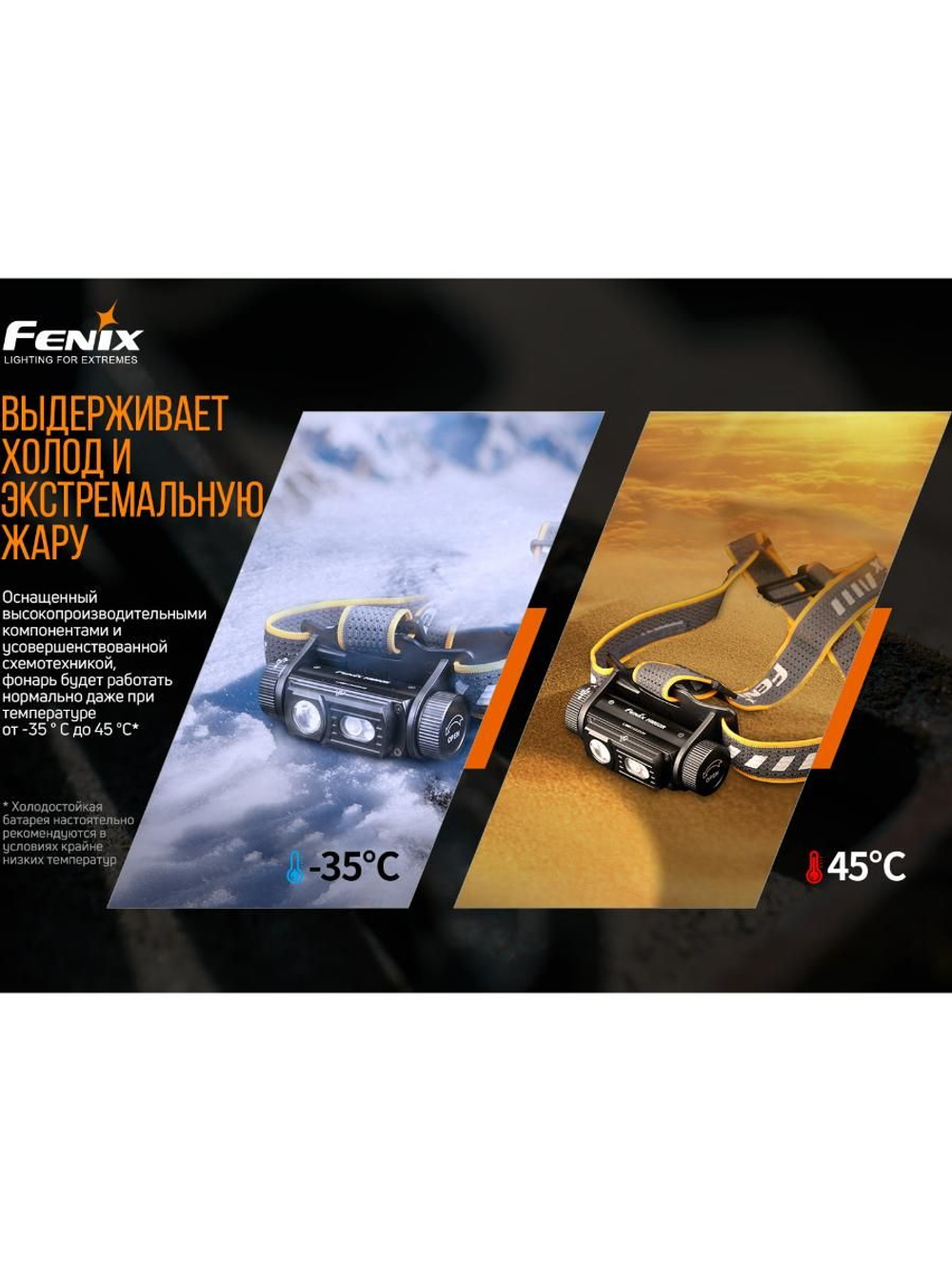 Налобный фонарь Fenix HM60R