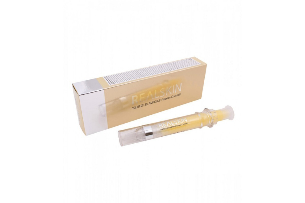 СЫВОРОТКА ДЛЯ ЛИЦА ВИТАМИННАЯ YOUTH21 3X AMPOULE, REALSKIN 12 мл. Страна производитель: Корея (Уход за лицом)