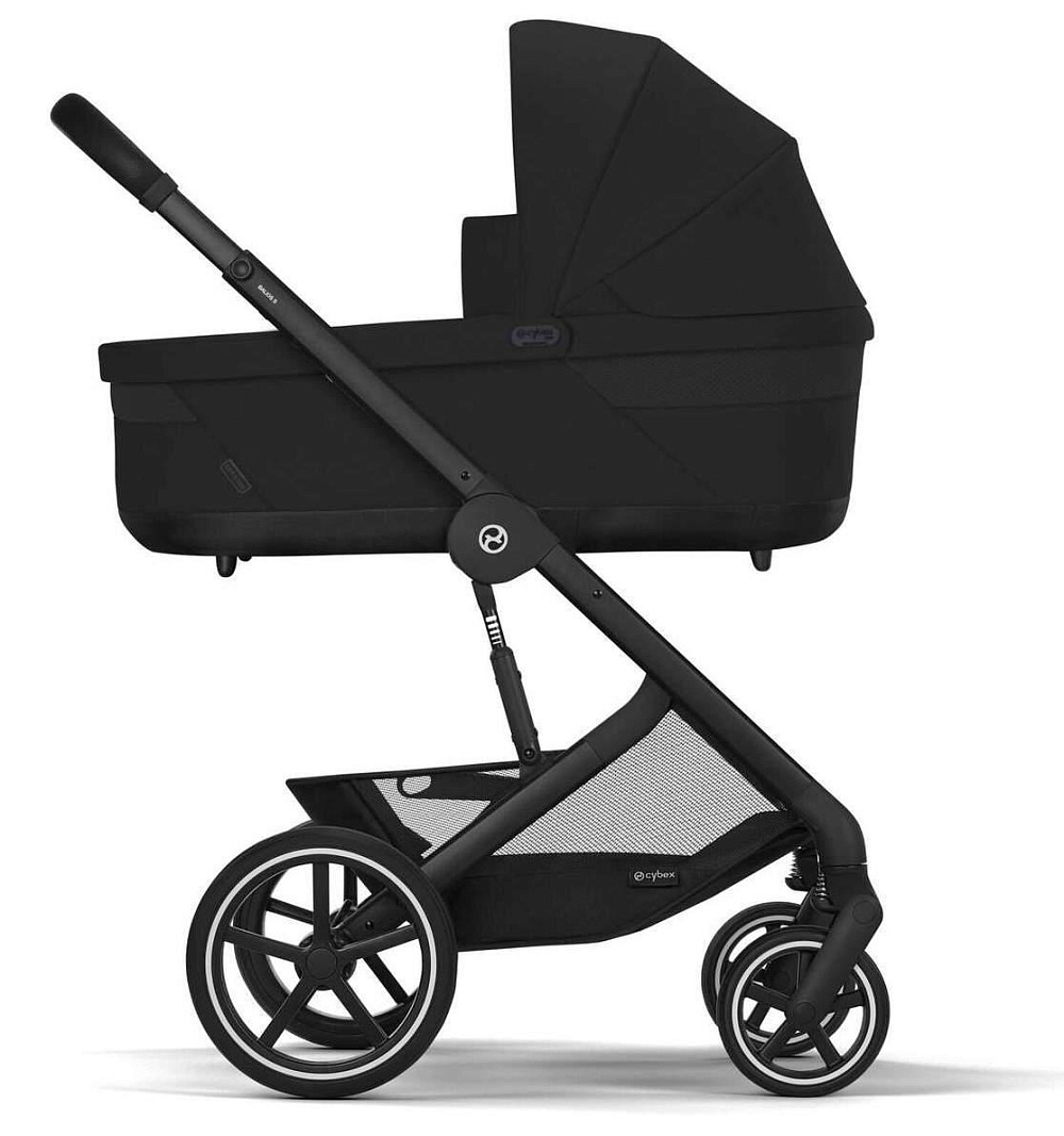 Коляска Cybex Balios S Lux BLK complete Cloud T Sepia Black Plus Base T 4 в 1 Moon Black с дождевиками