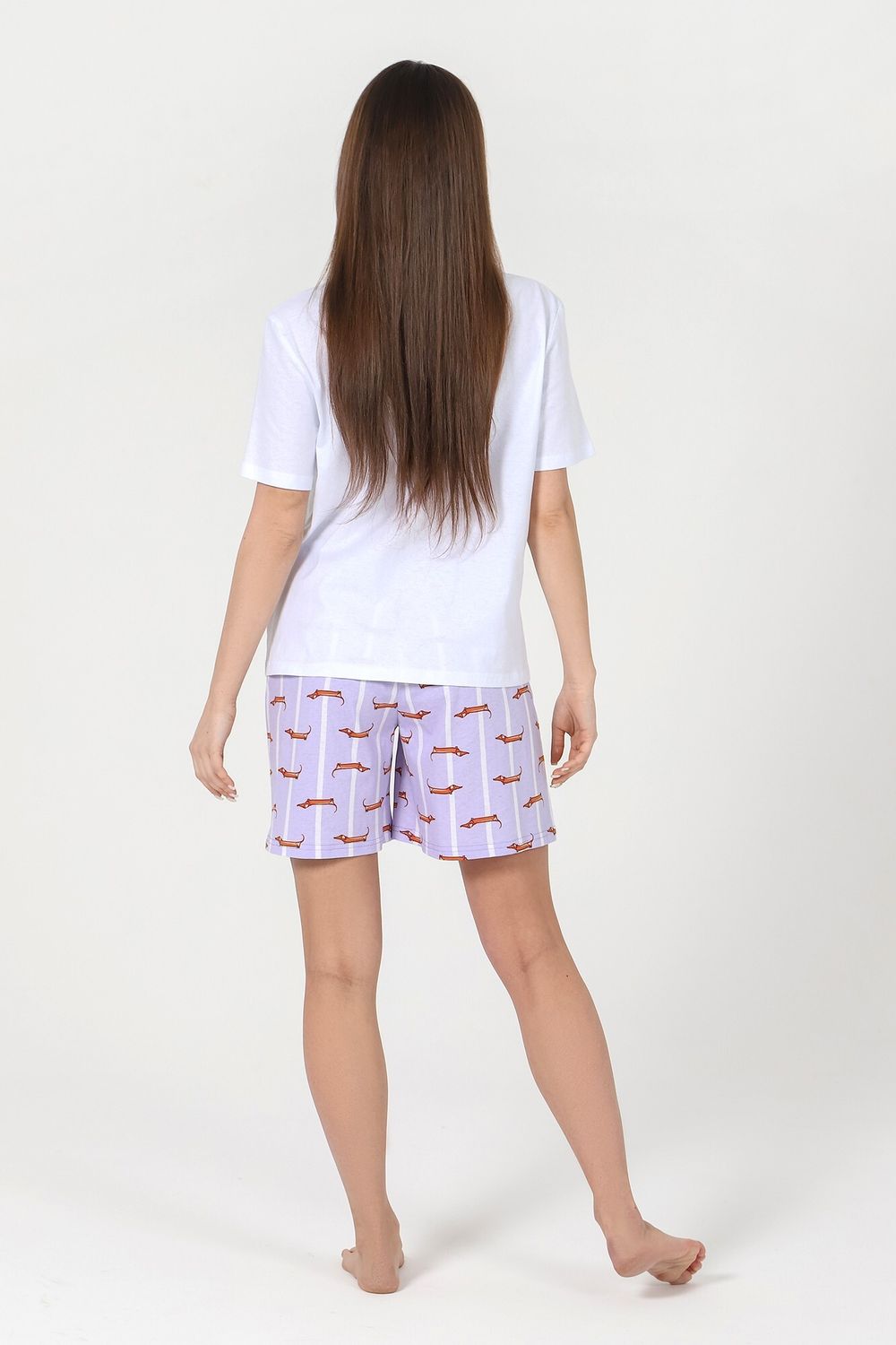 Костюм женский Таксы-3 Виотекс БЕЛЫЙ