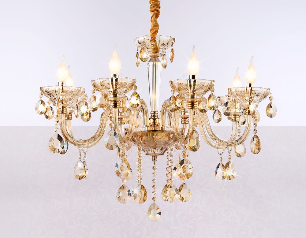 Ambrella Подвесная классическая люстра с хрусталем Classic TR4907