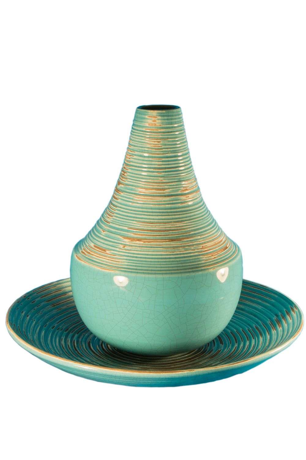 Ваза декоративная керамическая Алмада от Sporvil из Португалии