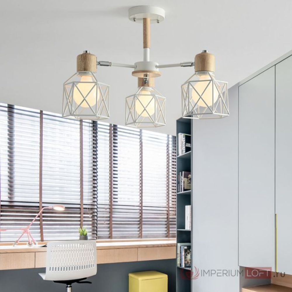 Потолочная Люстра Corf B3 Green 8 Lamps By Imperiumloft
