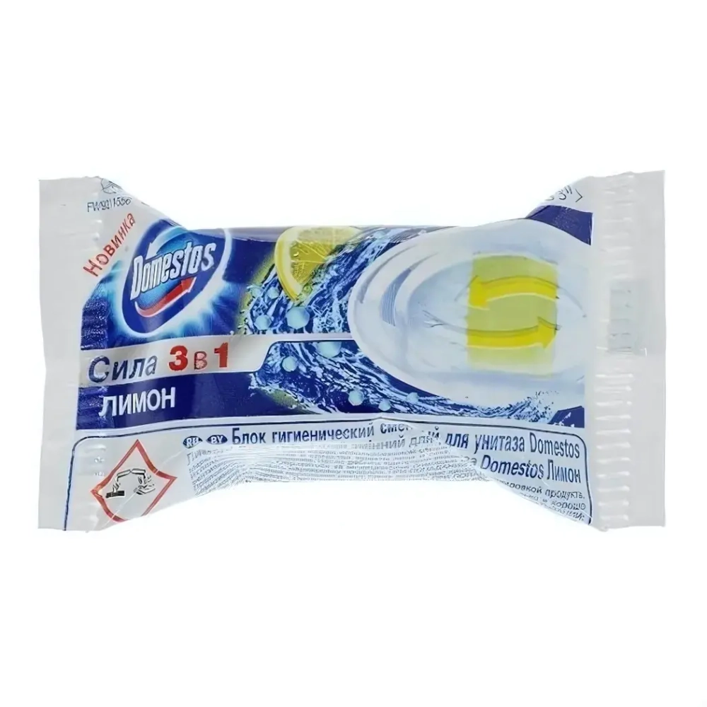 Сменный гигиенический блок для унитаза DOMESTOS Лимон 40г
