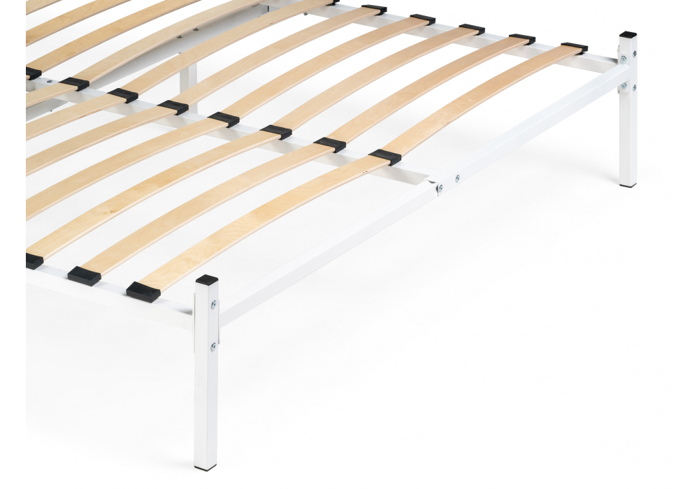 Кровать Woodville Фади 140х200 белая