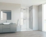 Душевая дверь Vincea Como Soft VDS-1CS130CL 130 профиль хром/стекло прозрачное