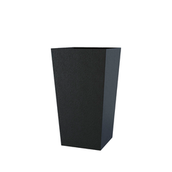 Кашпо CONIC NERO 30x30x50