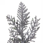 Ветка декоративная «Блеск» 25 см, Серебро